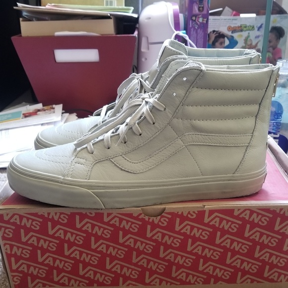 Vans Other - Vans Sk8-Hi Zip California Boot Leather